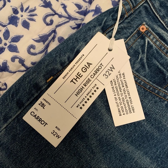 Denim Forum Aritzia High Rise Jeans - Picture 3 of 4